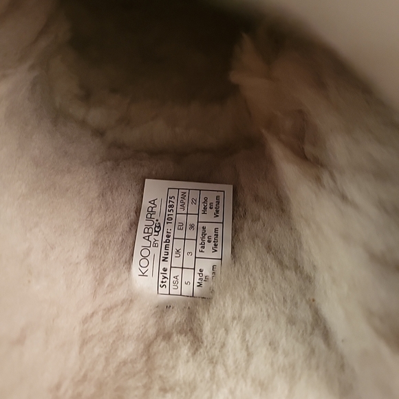 KOOLABURRA BY Ugg/ Victoria Tall 1015875 Women's Size 5 Chestnut Boot Authentic - Picture 8 of 8